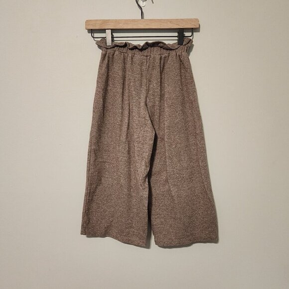 Janie and Jack sz 7 Bow Wide Leg Pants Cotton Jacquard - Picture 5 of 12